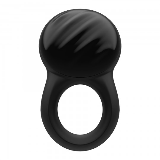 SATISFYER SIGNET RING VIBRATING RING WITH APP AND BLUETOOTH BLACK