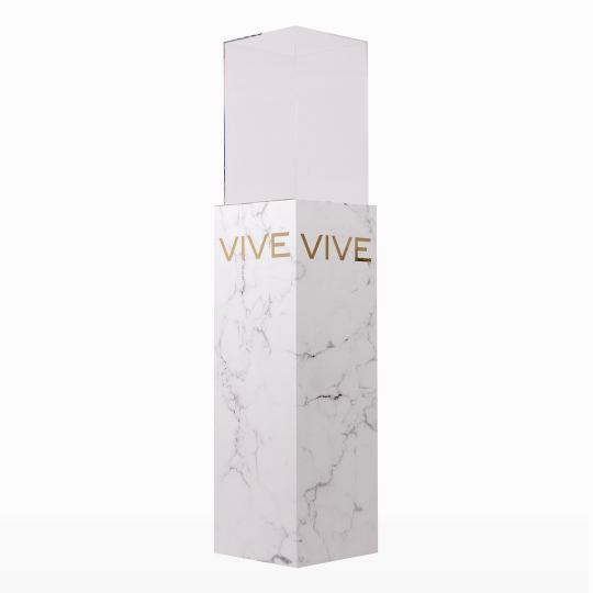VIVE PILLAR WITH STICKER AND PLASTIC DOME
