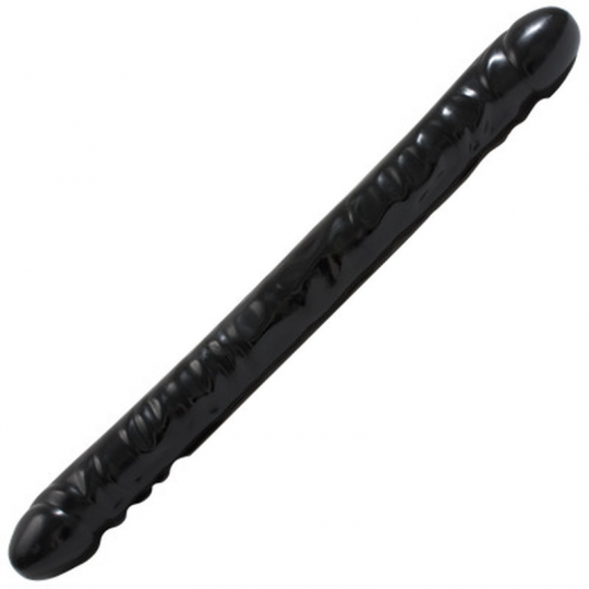 VEINED DOUBLE HEADER - DILDO WITH DOUBLE ENDS - 18 / 45 CM