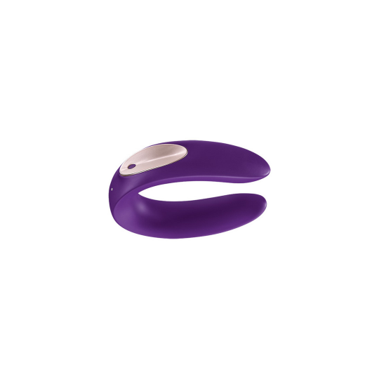 DOUBLE PLUS - REMOTE PARTNER VIBRATOR - PURPLE