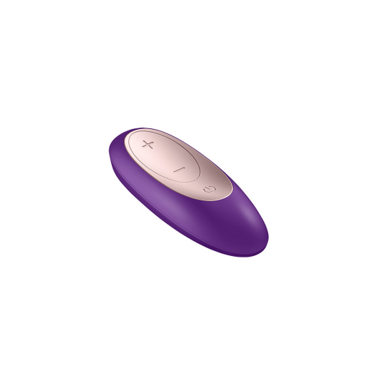 DOUBLE PLUS - REMOTE PARTNER VIBRATOR - PURPLE