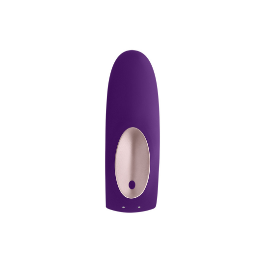 DOUBLE PLUS - REMOTE PARTNER VIBRATOR - PURPLE