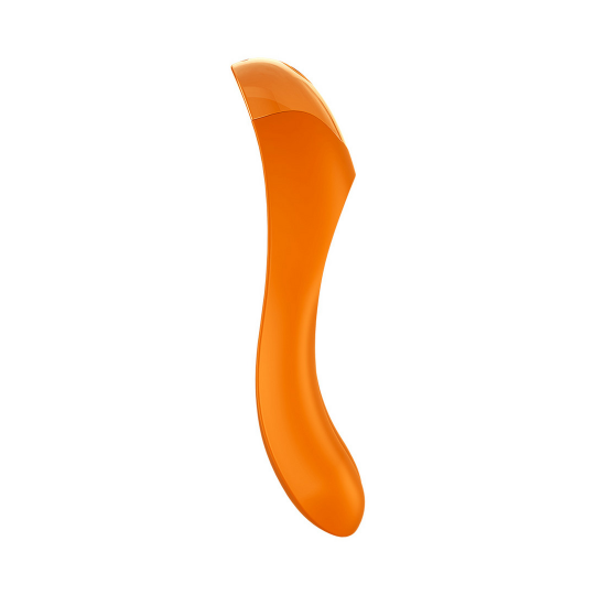 CANDY CANE - FINGER VIBRATOR FOR INTIMATE ZONES - ORANGE