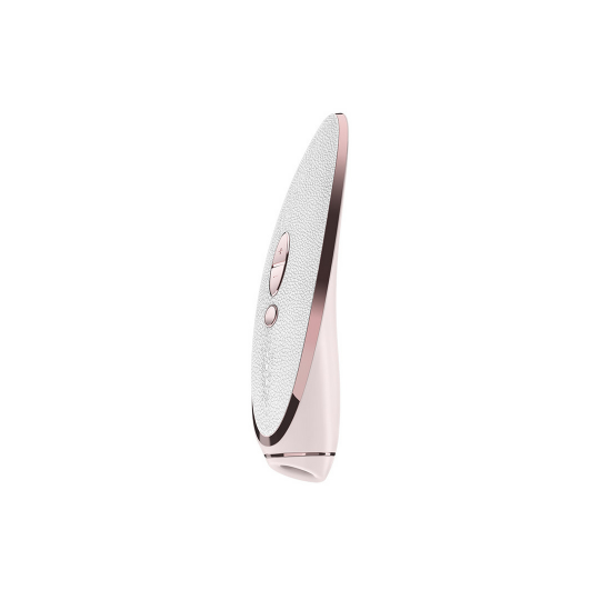 PRÊT-Á-PORTER - LUXURY AIR PULSE STIMULATOR AND VIBRATION - WHITE/ROSE GOLD