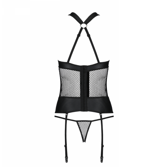 AMANDA CORSET BLACK  - PASSION