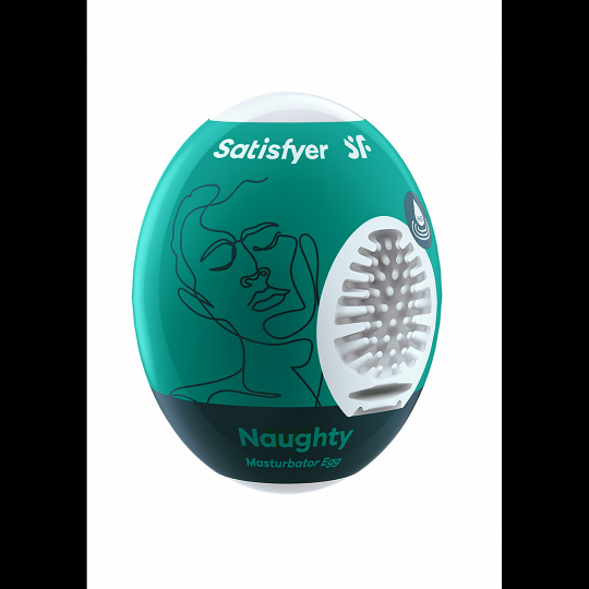 NAUGHTY - MASTURBATOR EGG - DARK GREEN