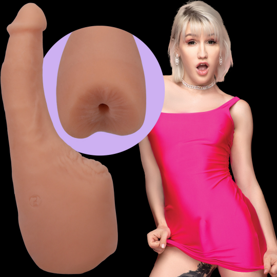 LENA MOON - DILDO WITH PENETRABLE ASS - TRANSGIRLS