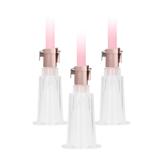 CLITORAL  NIPPLE PUMP SET MEDIUM - MEDIUM