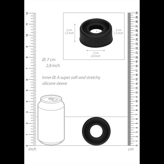 SILICONE PUMP SLEEVE - LARGE